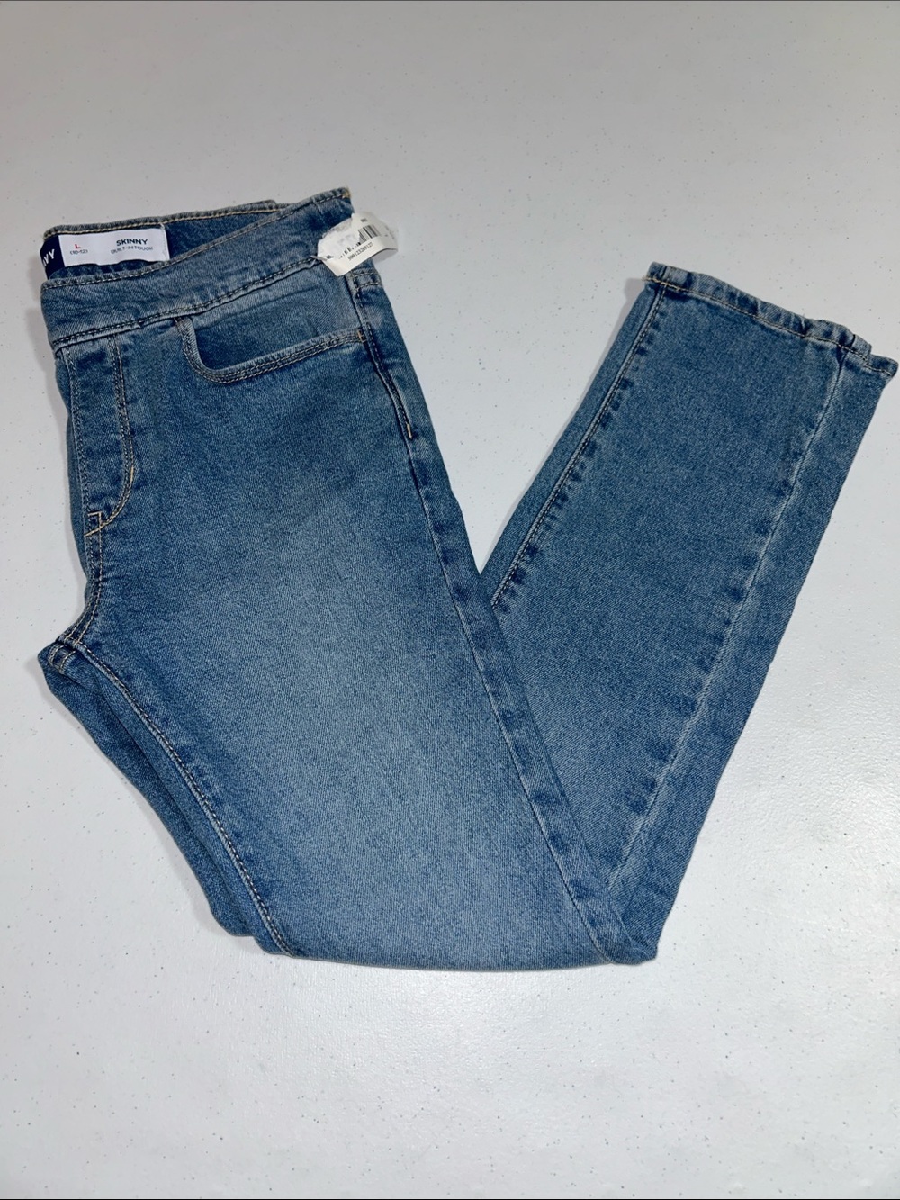 Old Navy Girl’s Skinny Pull On Jeans NWT Size Large 10-12